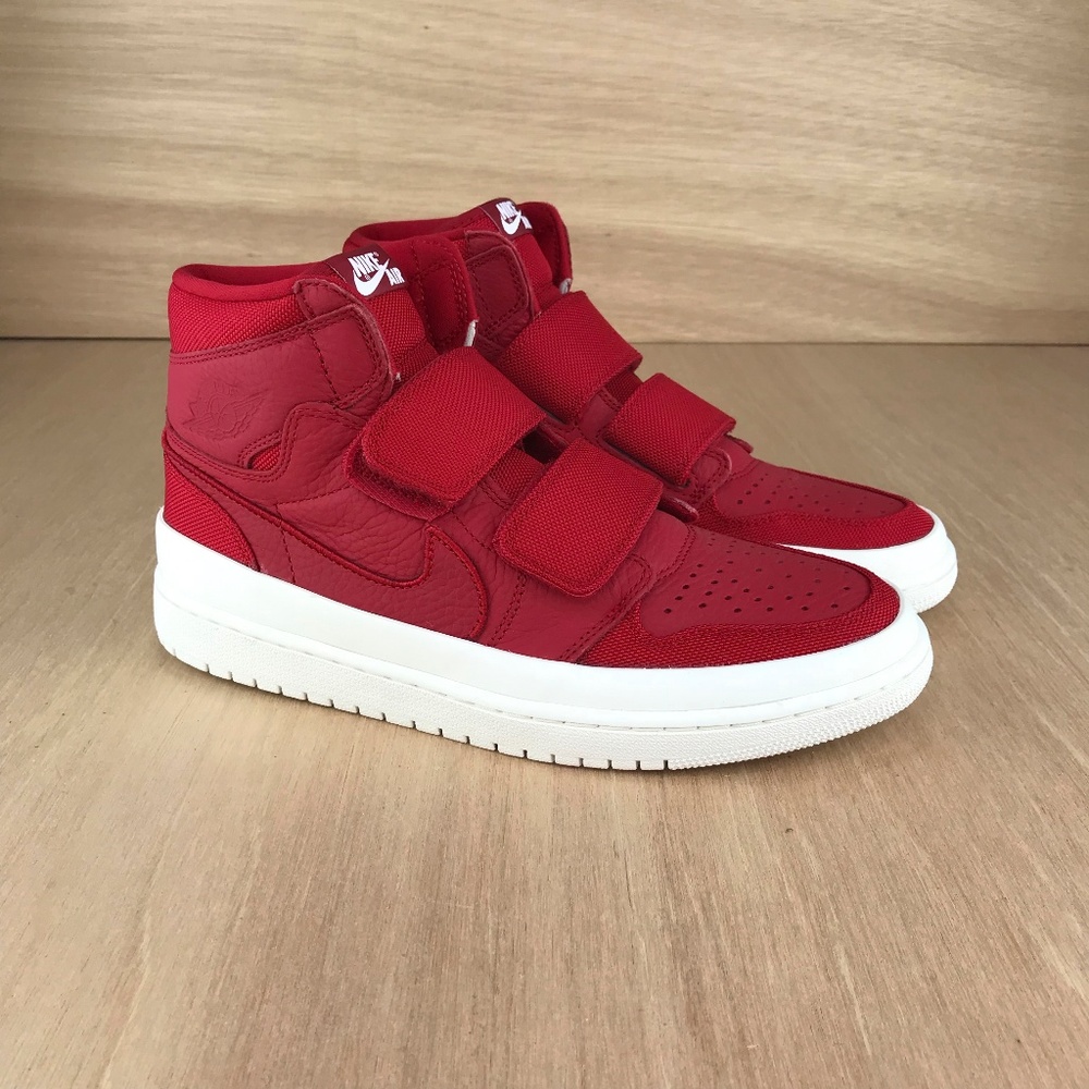 NEW Air Jordan 1 RE Hi Double Strap Red - Picture 1 of 7